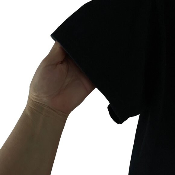 Majestic Boston Red Sox Delta Pro Weight Graphic T-Shirt Black L Mens Short Slee - Picture 5 of 7